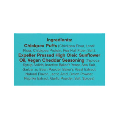 Biena Aged White Cheddar Puffs - 3.2 OZ - Image 5