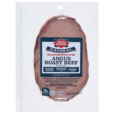 Dietz & Watson Abf Angus Roast Beef Pre-sliced - 6 OZ - Image 3