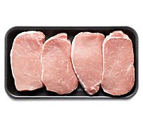 Pork Boneless Center Cut Chops Thin Cut - LB