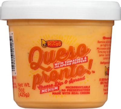 Ricos Tomato & Jalapeno Cheese Dip - 15 OZ - Image 2