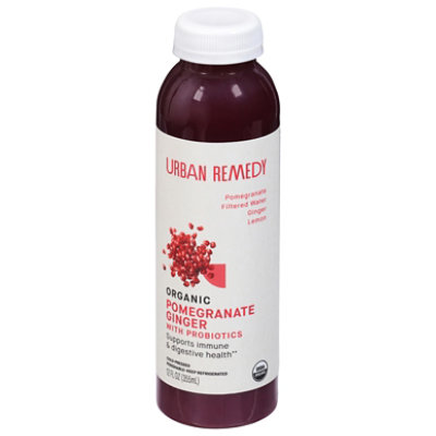 Urban Remedy Pomegranate Ginger With Probiotics - 12 OZ - Image 3