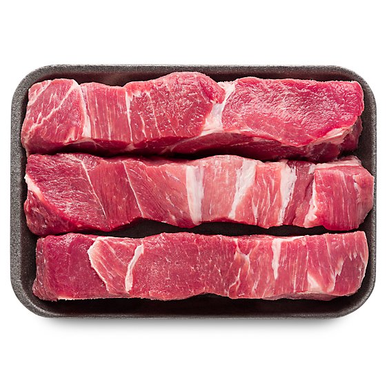 Pork Spare Ribs Country Style Bone In - 2 Lb