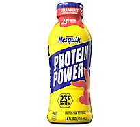 Nesquik Protein Power Ready To Drink Aseptic Strawberry Beta - 14 FZ
