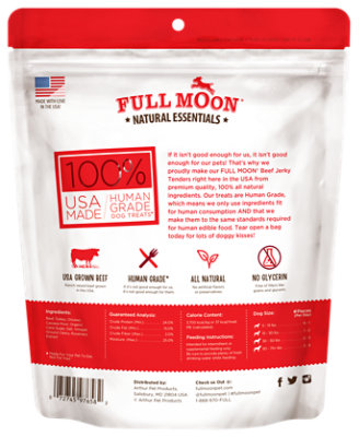 Full Moon Beef Jerky Tenders Dog Treats - 14 OZ - Image 6