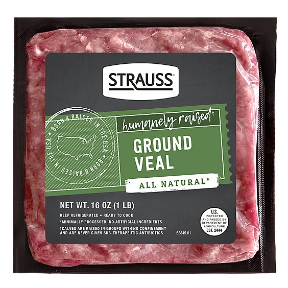 Strauss Ground Veal - LB