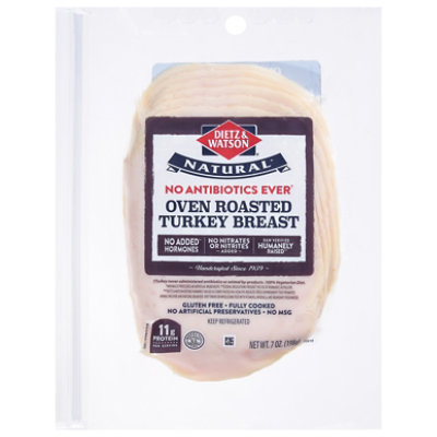 Dietz & Watson Oven Roasted Turkey - 7 OZ - Image 1