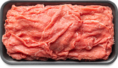 USDA Choice Beef Round Steak Chipped - 1 Lb - Image 1