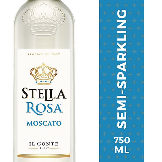 Il Conte Stella Rosa Moscato - 750 Ml