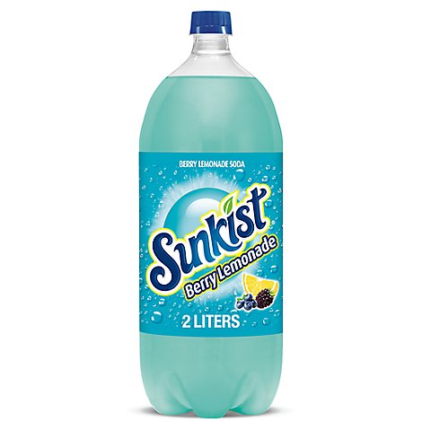 Sunkist Berry Lemonade Soda Bottle - 2 Liter