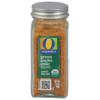 O Organics Green Ancho Chile Seasoning - 2.4 OZ
