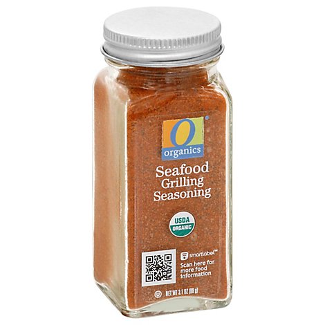 O Organics Seafood Grilling Seasoning - 3.1 OZ