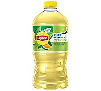 Lipton Diet Iced Tea Green Tea With Citrus 64 Fluid Ounce Sirena Plastic - 64 FZ