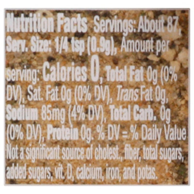 O Organics Chicken Grilling Seasoning - 2.8 OZ - Image 5