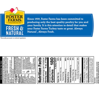 Foster Farms Ready To Cook All Natural Turkey Tails Frozen - 2.2 Lb - Image 5