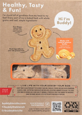 Buddy Biscuits Peanut Butter - 16 OZ - Image 5