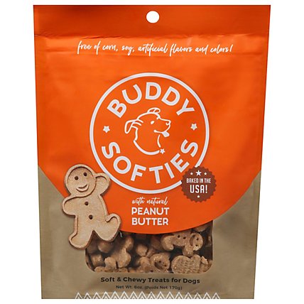 Buddy Biscuits Soft&chewy Peanut Butter - 6 OZ