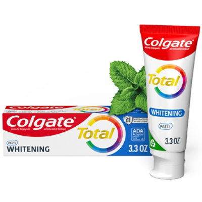 Colgate Total Whitening Toothpaste - 3.3 Oz