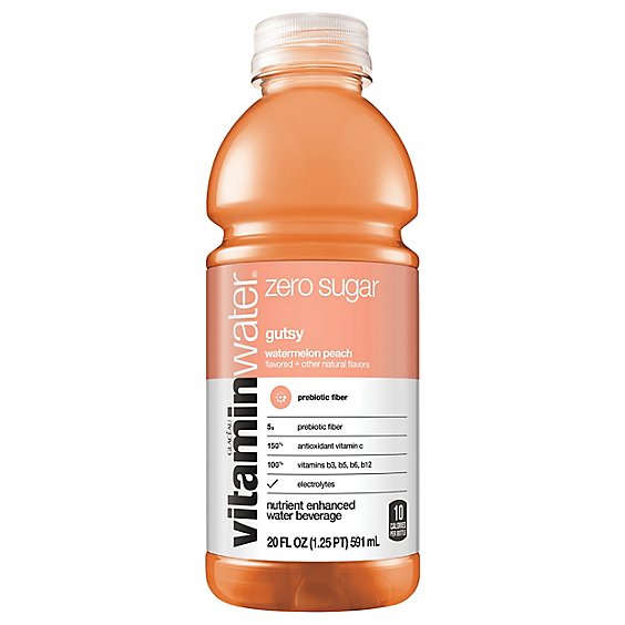 Vitaminwater Zero Sugar Gutsy Bottle, - 20 FZ