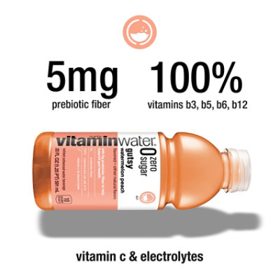 Vitaminwater Zero Sugar Gutsy Bottle, - 20 FZ - Image 5