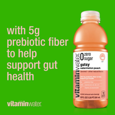 Vitaminwater Zero Sugar Gutsy Bottle, - 20 FZ - Image 3