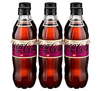 Coca-Cola Vanilla Zero Sugar Soda Bottles - 6-16.9 Fl. Oz.
