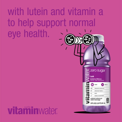 Vitaminwater Zero Sugar Look Bottle - 20 FZ - Image 2