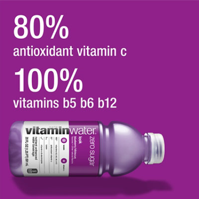 Vitaminwater Zero Sugar Look Bottle - 20 FZ - Image 4