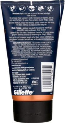 King C. Gillette Shave Gel Transparent - 5 Fl. Oz. - Image 5