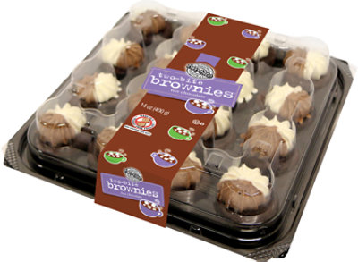 Two Bite Brownies Hot Choc Party Platter - 14 OZ - Image 1