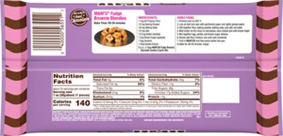 M&Ms Chocolate Candy Fudge Brownie Valentine - 9.5 Oz - Image 6