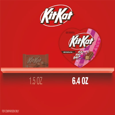 Kit Kat Miniatures Milk Chocolate Wafer Valentines Day Candy Gift Box - 6.4 Oz - Image 5