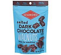 Diamond Walnut Salted Dark Chocolate - 4 Oz