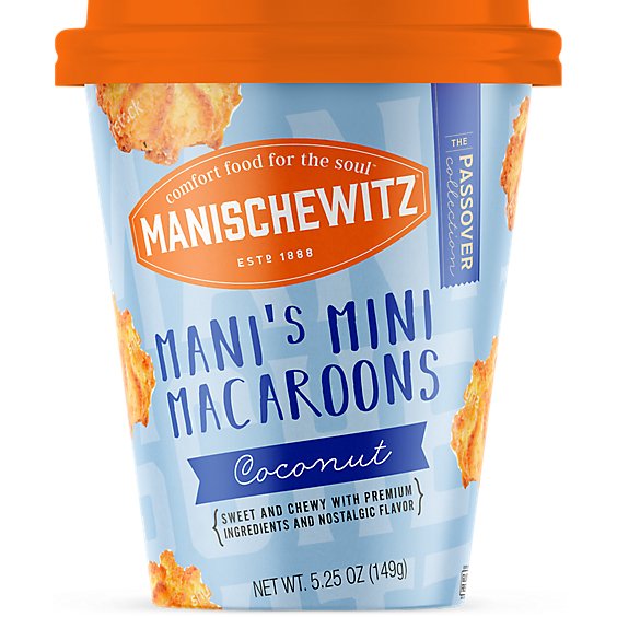 Manischewitz Macaroon Mini Coconut - 5 OZ