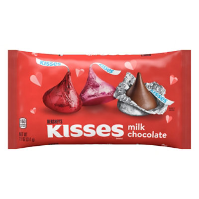 Hshy Val Mlk Choc Kisses - 11 OZ