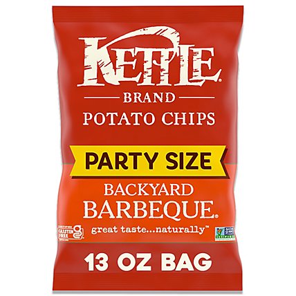 Kettle Brand Backyard Barbeque Kettle Chips Party Size - 13 Oz - Image 2