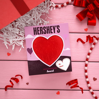 Hersheys Milk Chocolate Heart Valentines Day Candy Gift Box - 5 Oz - Image 5