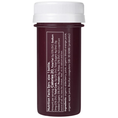 So Good So You Organic Immunity Elderberry Blood Orange Probiotic Juice Shot - 1.7 Fl. Oz. - Image 6