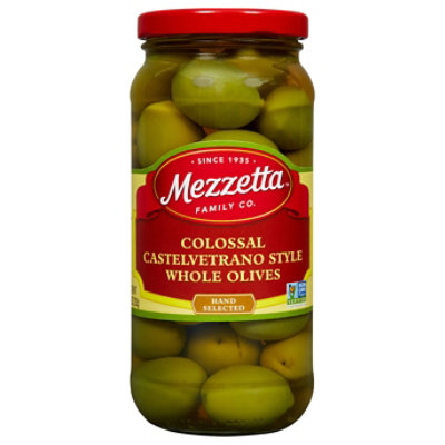 Mezzetta Castelvetrano Green Olives Whole - 8 OZ - Image 3