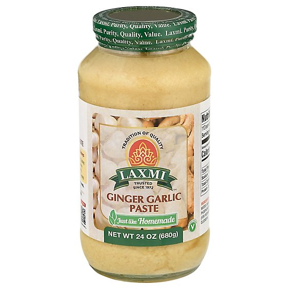 Laxmi Ginger And Garlic Paste - 24 OZ