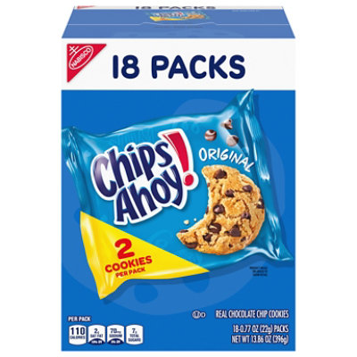 Chips Ahoy! Cookies Chocolate Chip Snack Pack 2 Count - 13.86 Oz - Image 3