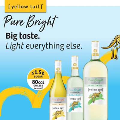 yellow tail Pure Bright Sauvignon Blanc Wine - 750 Ml - Image 3