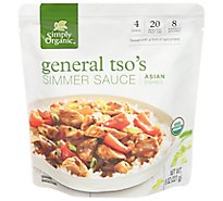 Simply Organic General Tsos Sauce Org - 8 OZ
