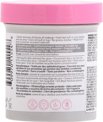 Almay Biodegradable Micellar Eye Makeup Remover Pads - 80 CT - Image 5