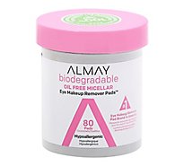 Almay Biodegradable Micellar Eye Makeup Remover Pads - 80 CT