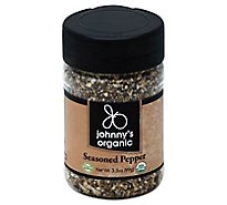 Johnnys Fine Foods Spice Pepper Ssng Org - 3.5 OZ