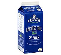 Clover Sonoma Milk Lactose Free 2% Rf Uht Hgal - 64 OZ