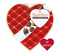 Russell Stover Valentine'S Day Decorative Heart Assorted Milk Chocolate Gift Box - 10 Oz