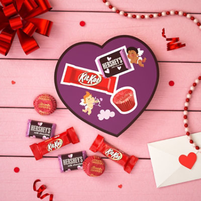 Hersheys Kit Kat And Reeses Chocolate Valentines Day Candy Gift Box - 6.4 Oz - Image 4