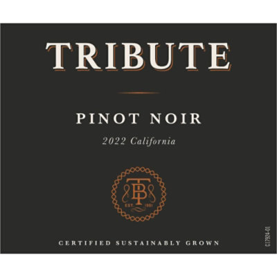 Tribute Pinot Noir Wine - 750 ML - Image 2