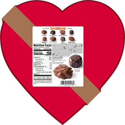 Rstvr Choc Double Sequin Heart - 6.25 OZ - Image 6